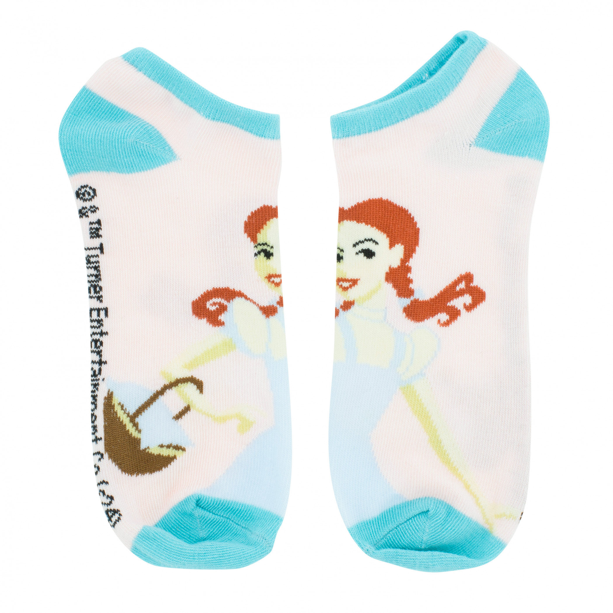 Wizard of Oz Characters Women's Ankle Socks 6-Pair Pack